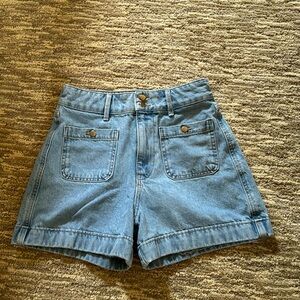 Zara denim shorts